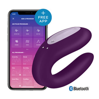 Satisfyer Double Joy Violet 