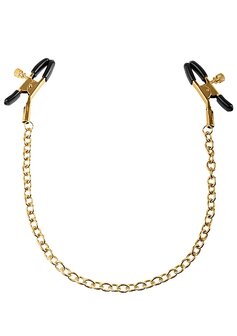 Gold Chain Nipple Clamps 