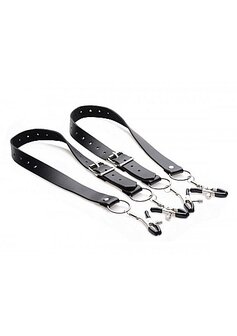 Spread Labia Spreader Straps with Clamps