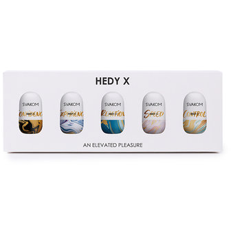 HEDY X MASTURBATOR 5-PACK MIXED TEXTURES