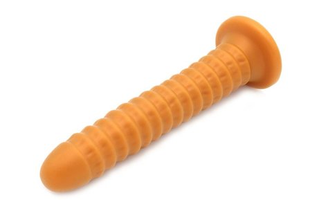 goldplay ribbed s dildo