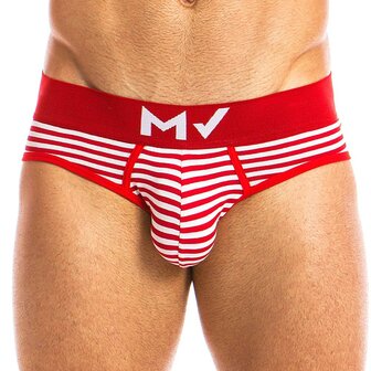 Marine Brief Red M