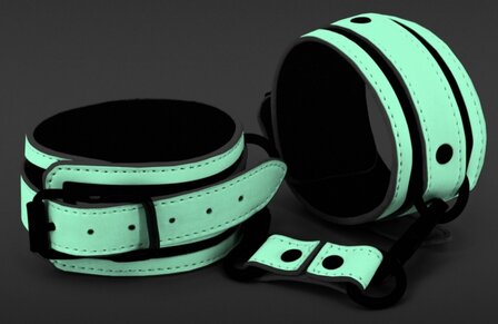 glo fluorescent ankle cuffs