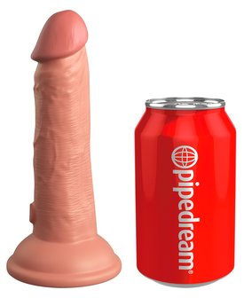 king cock dual density silicone dildo