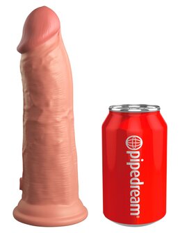 king cock dual density silicone dildo