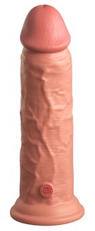 king cock dual density silicone dildo