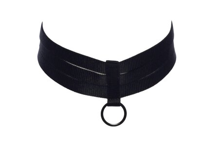 black choker necklace