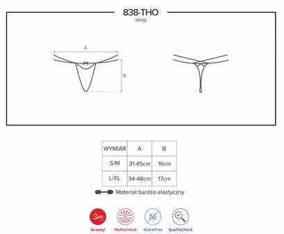 838 THONG (SM, LXL) 