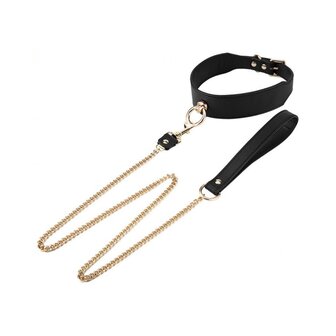 golden lead collar