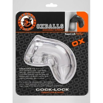 oxballs cock-lock clear
