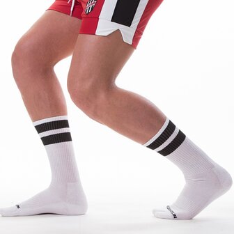 barcode berlin gym socks white black