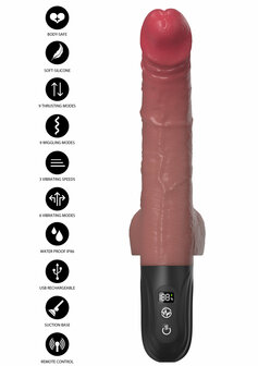 Realistic Thrusting and Wiggling Vibrator
