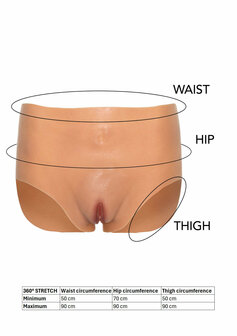 Open Vagina Brief Hight Waist (ONE SIZE) 
