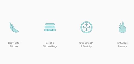 biird riin cock ring set