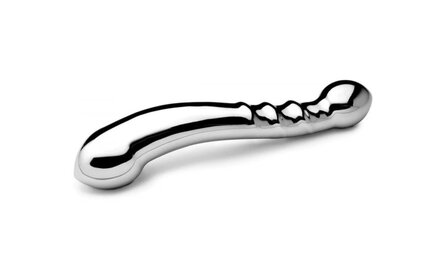 Double Balls Metal Dildo