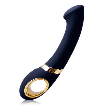 G-spot Vibrator Zwart En Goud