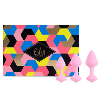 Bibi Butt Plug Set Pink 