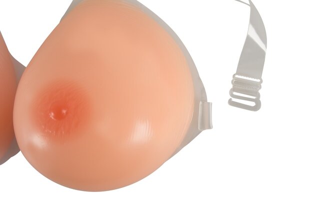 Silicone Breasts with Straps 2400 Gram