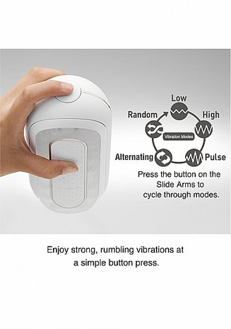 Tenga Flip Zero Electronic Vibration White 