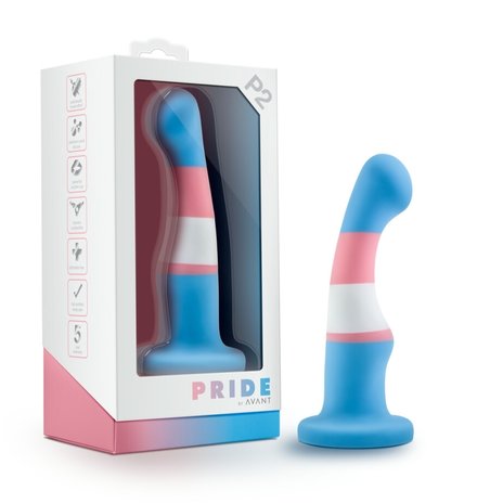 avant pride p2 true blue dildo