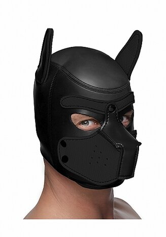 Neoprene Puppy Hood Black