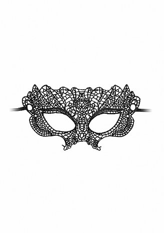 Black Lace Mask Princess