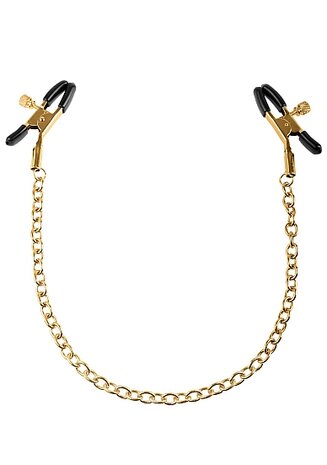 Gold Chain Nipple Clamps 