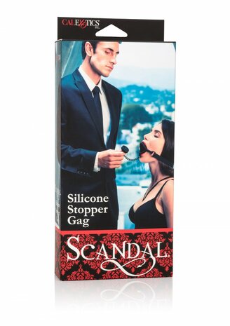 scandal silicone stopper gag