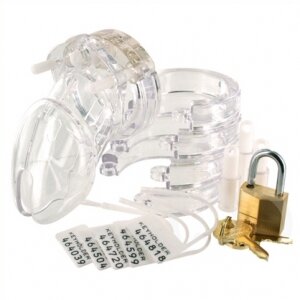 CB 6000S Male Chastity Device Clear