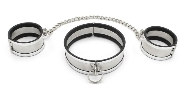 steel collar & cuffs