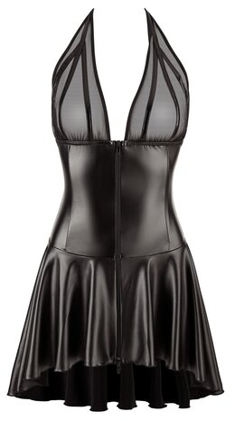 noir handmade wetlook dress
