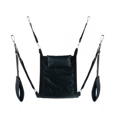 mr sling rectangle fabric sling black