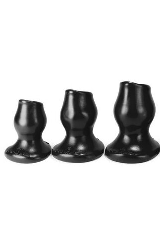 Oxballs pighole hollow plug black