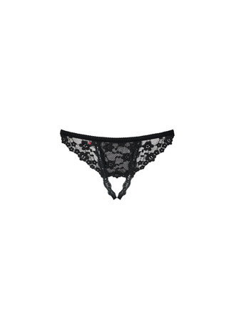 obsessive letica crotchless thong