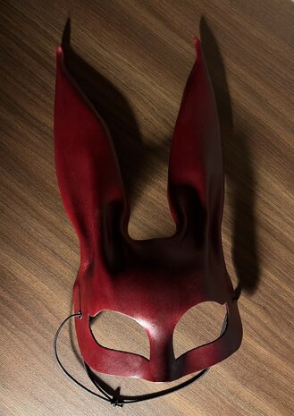 Leahter Bunny Mask