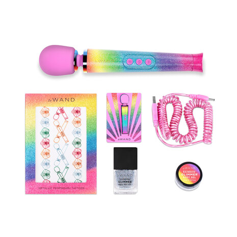 Le Wand Petite Massage Rainbow ombre