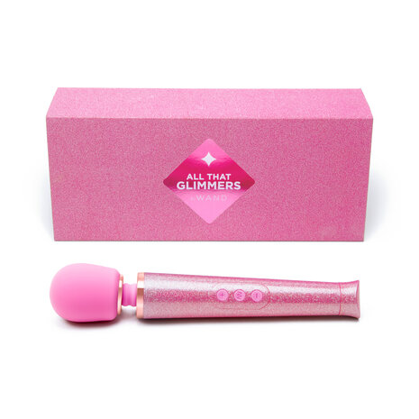 Le Wand Petite Massager Glimmers Pink 