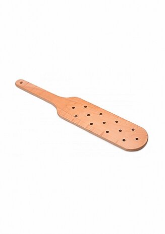 wooden paddle