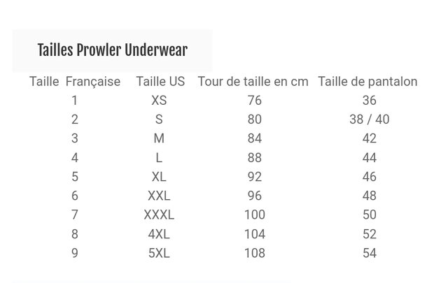 Prowler White XL 