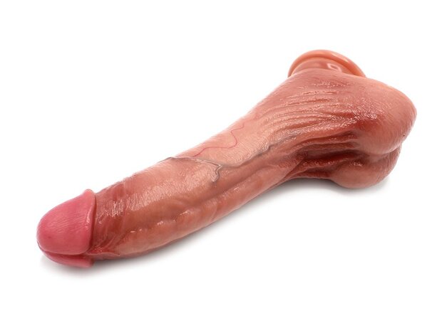 Silicone Real Cock 17,5 x 5