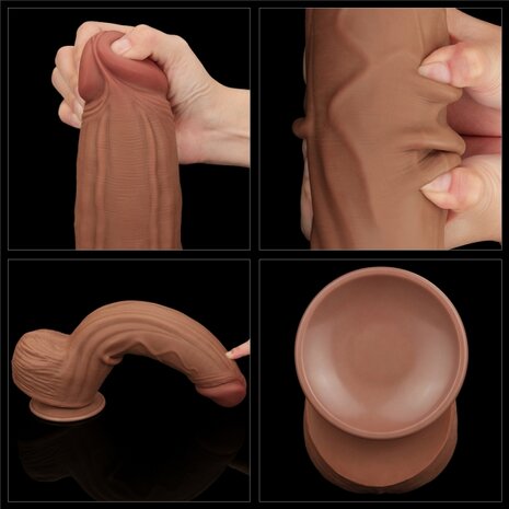 SLIDING SKIN DILDO