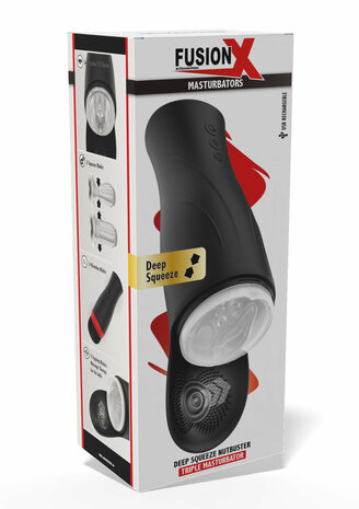 Deep Squeeze Nutbuster Triple Masturbator