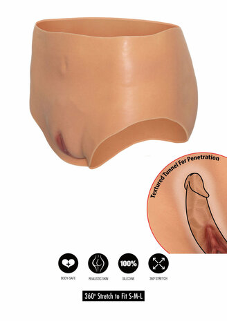 Open Vagina Brief Hight Waist (ONE SIZE) 