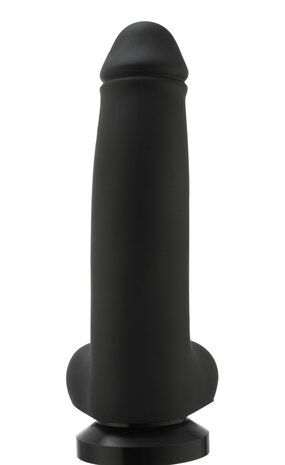 xl black dildo silicone