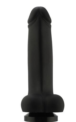 xl black dildo silicone