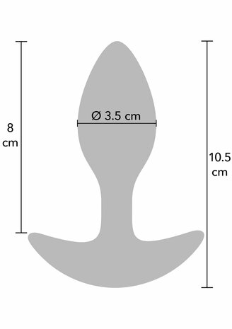 Weighted Anal Plug 185g 