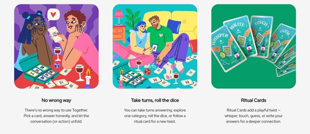 Together biird couples card game