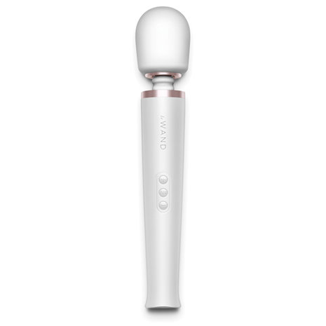 Le Wand Rechargeable Massager Pearl White