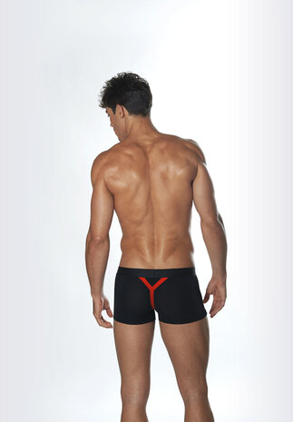 Gigolo Boxer Zwart Rood (L-XL) 