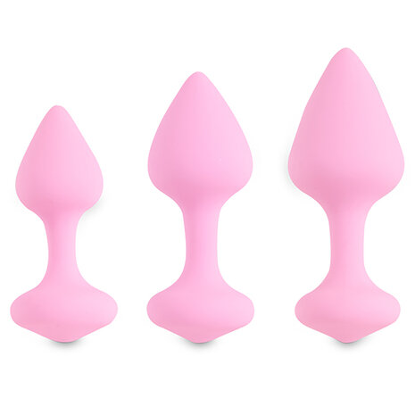 Bibi Butt Plug Set Pink 